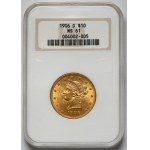 USA, 10 dollars 1906-D