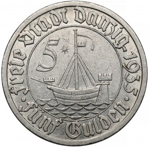 Danzig, 5 guldenov 1935 Koga