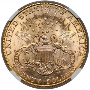USA, 20 dolarów 1906-S, San Francisco