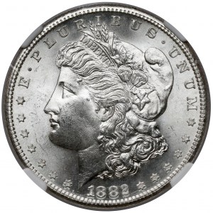 USA, 1 dollar 1882-S, Morgan Dollar