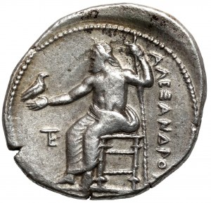 Řecko, Alexandr III Veliký (336-323 př. n. l.) Tetradrachma, Amfipolis