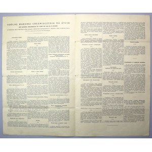 PKO Federacja Polskich Związków Obrońców Ojczyzny, POLISA na życie 1936 r.