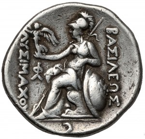 Greece, Thrace, Lysimachus (305-281 BC) Tetradrachma, Lampsakos