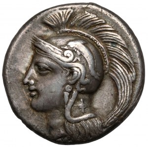 Grécko, Lukánia, Veila, Didrachma (300-280 pred n. l.)