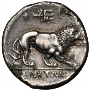 Grecja, Lukania, Veila, Didrachma (300-280 p.n.e.)