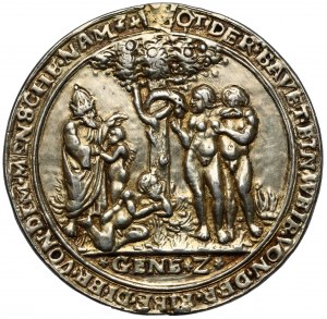 Nemecko, náboženská medaila bez dátumu (1540)