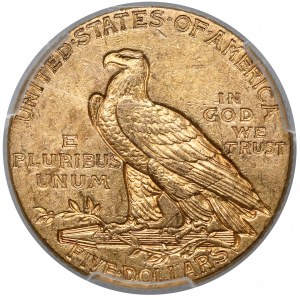USA, 5 dollars 1914, Indian Head