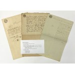 Papiery stemplowe, Galicja Wschodnia - Kraków, Lwów i Przemyśl 1795-1802 (3szt)