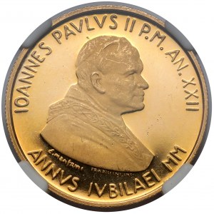 Vatican, 100.000 lire 2000 John Paul II - Crucifix