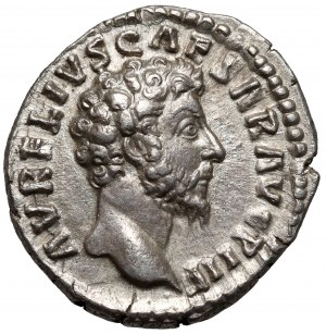 Marcus Aurelius (161-180 n. Chr.) Denarius - schön