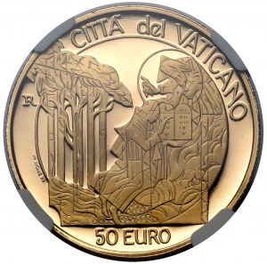 Vatican, 50 euros 2003 John Paul II - The Ten Commandments