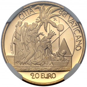 Cité du Vatican, 20 Euro 2003, Rome - Jean-Paul II - Moïse