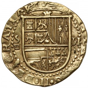 Spain, Philip II, 2 escudos no date (1566-1588)