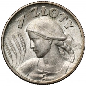 Kobieta i kłosy 1 złoty 1925