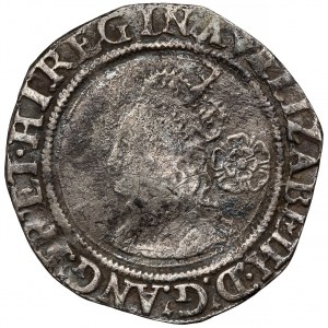 Angleterre, Elizabeth I, 6 pence 1562