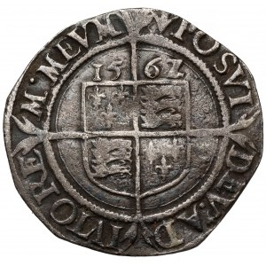 Anglia, Elżbieta I, 6 pence 1562