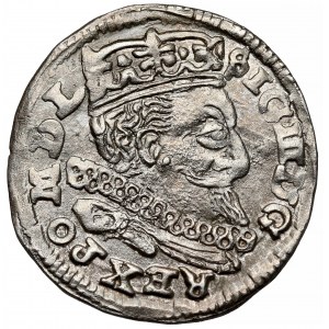 Zygmunt III Waza, Trojak Lublin 1598 - L z lewej