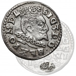 Zygmunt III Waza, Trojak Lublin 1596 - data nierozdzielona