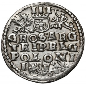 Zygmunt III Waza, Trojak Lublin 1596 - data nierozdzielona