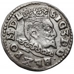Zygmunt III Waza, Trojak Lublin 1596 - data nierozdzielona