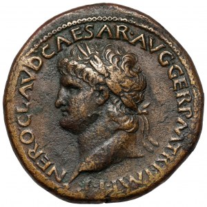 Nero (54-68 n. l.) Sesterc - vzácny