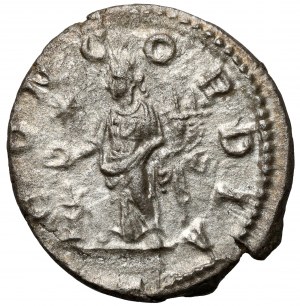 Julia Aquilia Severa (220-222 AD) Denarius - b.rare