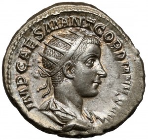 Gordian III (238-244 n. Chr.) Antoninian - hübsch