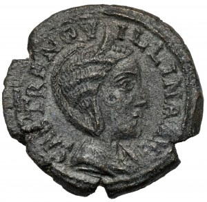 Tranquillina (241-244 AD) AE24, Thrace, Deultum - rare