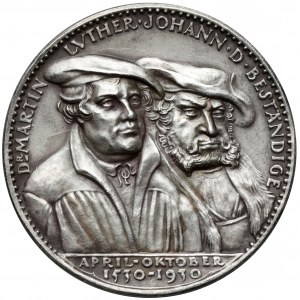 Niemcy, Medal 1930 - 400-lecia ogłoszenia Wyznania Augsburskiego