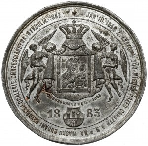 Pamätná medaila k oslobodeniu Viedne, Sobieski, 1883