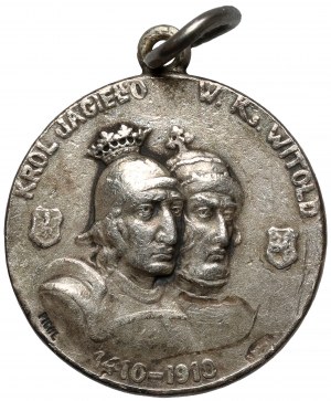 Medaila k 500. výročiu bitky pri Grunwalde 1910
