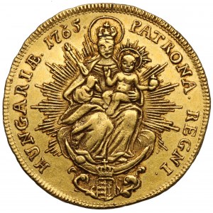 Węgry, Maria Teresa, 2 dukaty 1765 KB, Kremnica