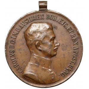 Austro-Wegry, Karol I, Medal za odwagę - brąz