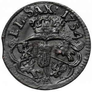 August III Sas, Grosz Gubin 1754 (H)