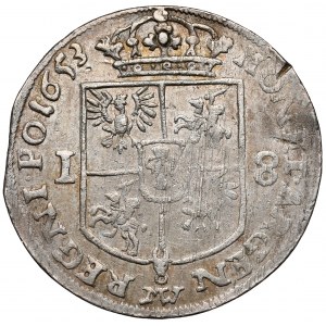 Jan II Kazimierz, Ort Wschowa 1653 MW - rzadki