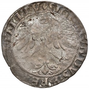Sigismond Ier l'Ancien, centime de Vilnius 1535 - lettre N - rare