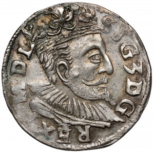 Zygmunt III Waza, Trojak Lublin 1597 - bez znaku