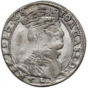 Jan II Kazimierz, Szóstak Wilno 1666 TLB