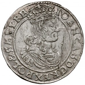 Jan II Kazimierz, Szóstak Bydgoszcz 1662 AT