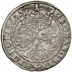 Jan II Kazimierz, Szóstak Bydgoszcz 1662 AT