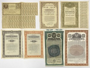 Set of bonds from 1920-1937 (7pcs)
