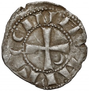 Crusaders, Antioch, Bohemund III, Denar