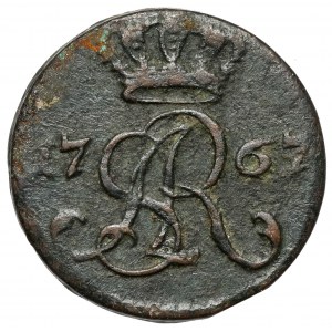 Poniatowski, Szeląg 1767-G, Warszawa