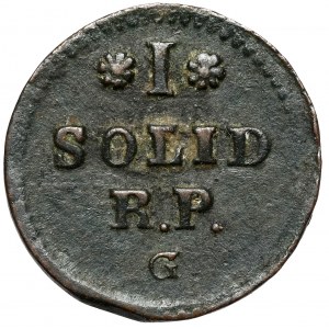 Poniatowski, Szeląg 1767-G, Warszawa