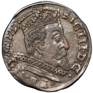 Zygmunt III Waza, Trojak Wilno 1598 - Chalecki