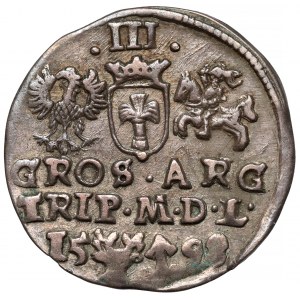 Zygmunt III Waza, Trojak Wilno 1598 - Chalecki