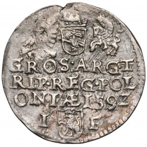 Zygmunt III Waza, Trojak Olkusz 1592