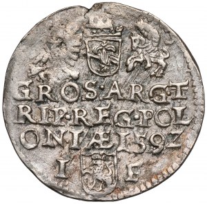 Sigismund III Vasa, Trojak Olkusz 1592