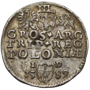 Zygmunt III Waza, Trojak Olkusz 1589