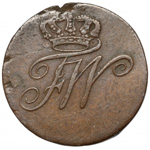 Śląsk, Fryderyk Wilhelm II, 1/2 krajcara 1788, Wrocław